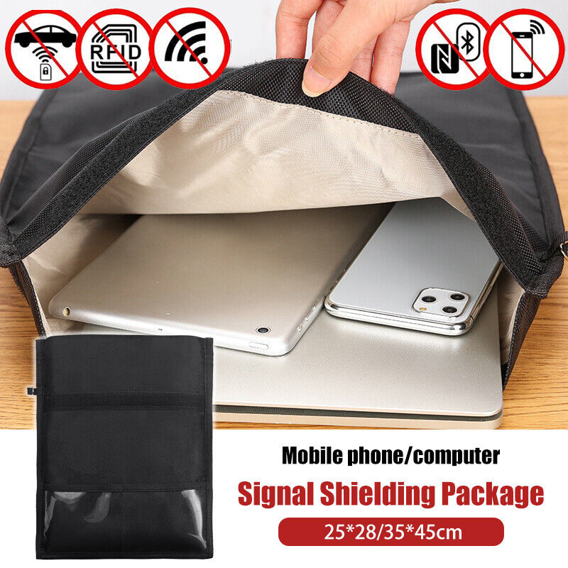 Phone Cases Eco Friendly - RFID-Abschirmungs- und Blockierhülle, Anti-Tracking-Faraday-Tasche für Telefone,
