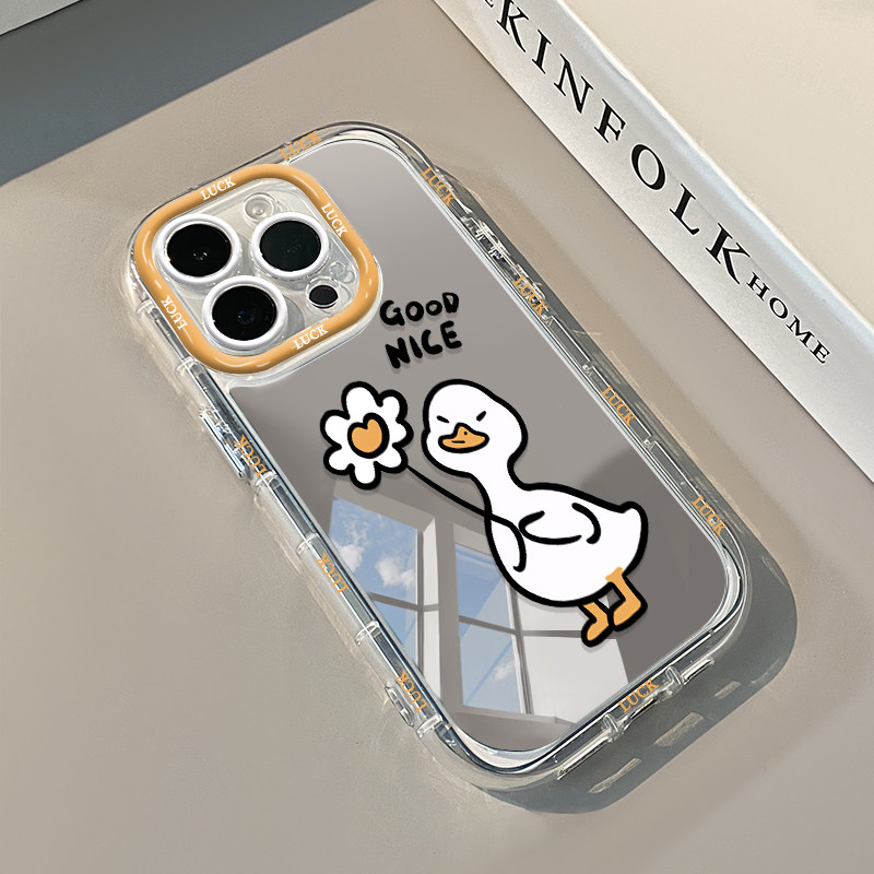 Phone Cases Cute Iphone 13 - Niedliche Kätzchen-Luftkissen-Spiegel-Handyhülle für iPhone 17 15