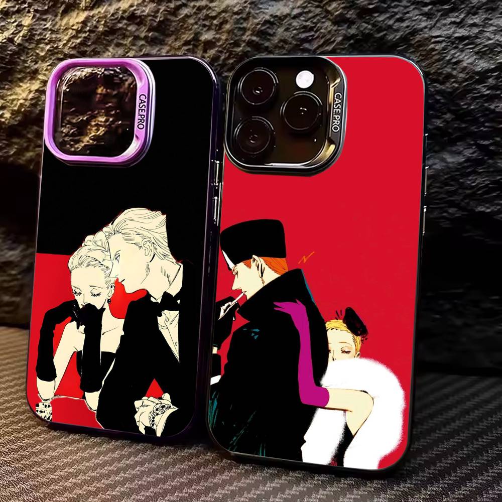 Phone Cases Louis Vuitton - V-Veil Comic K-Kotteri Bunte silberne Rückseite