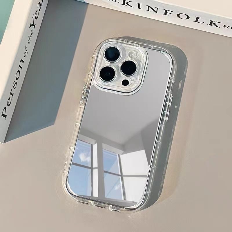 Phone Cases Classy - Luxuriöse transparente Spiegel-Handyhülle für iPhone 16