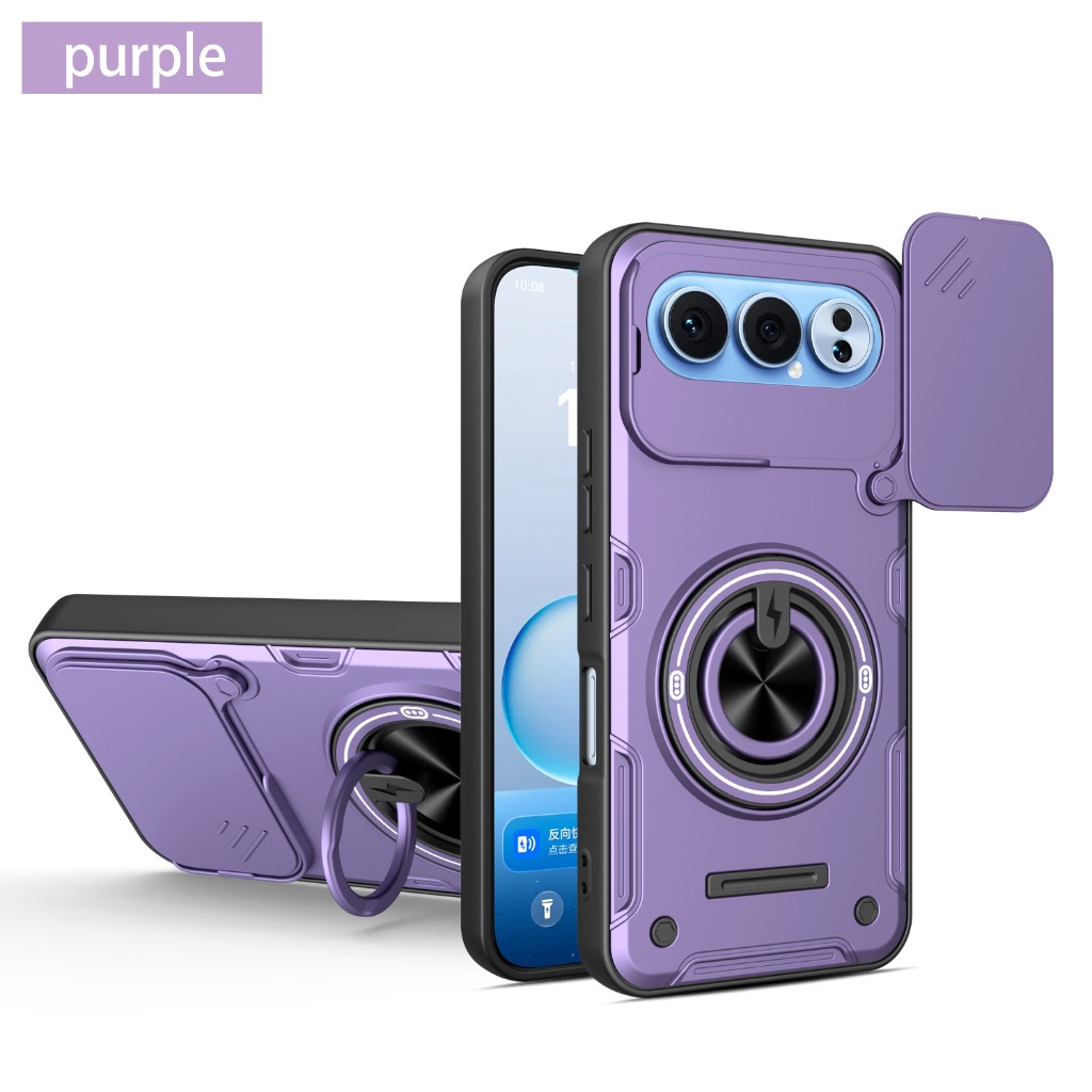 Camera Lens Protector - Kameraobjektiv-Schutzschutz 360° ° Ringhalter-Ständer Panzer-Handyhülle für