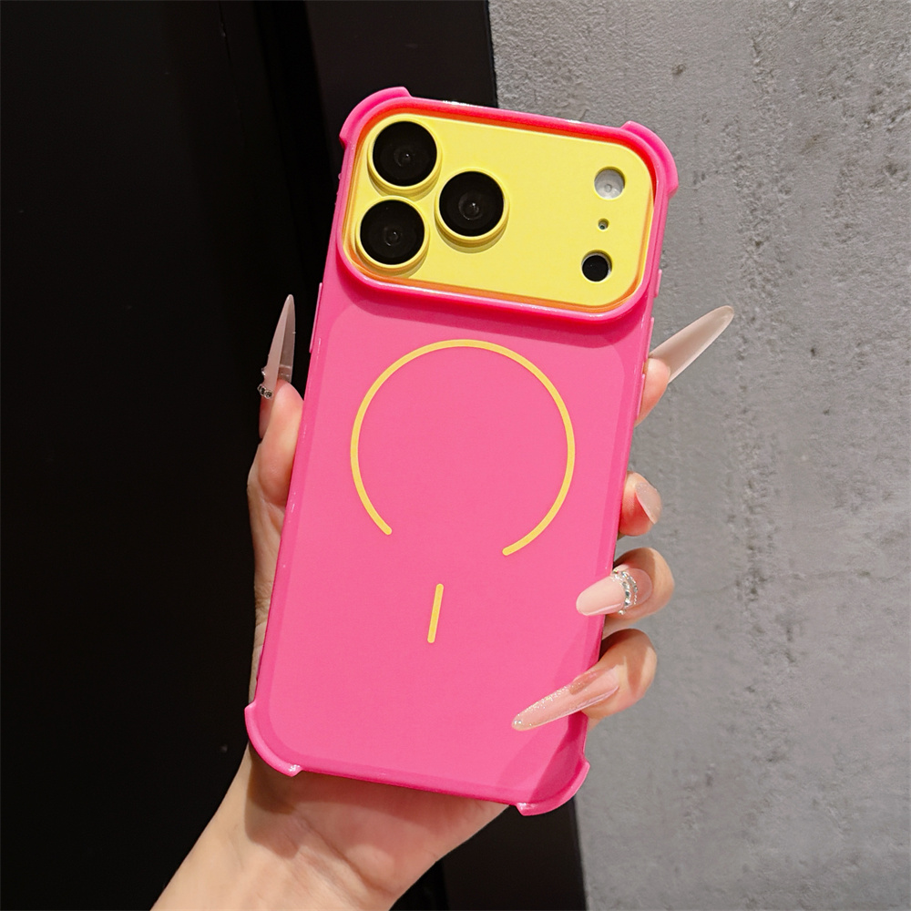Phone Cases For Iphone 11 - Kontrastfarbene Armor-Handyhülle für iPhone 17 16