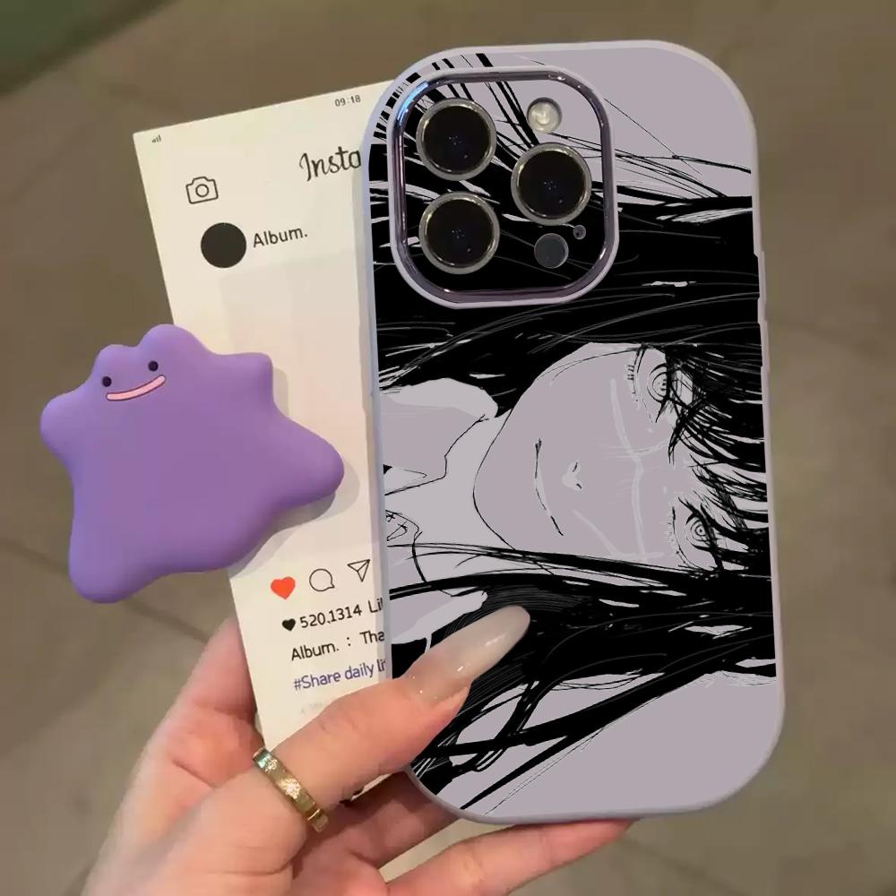 Phone Cases Cool Girl - Makima Cool Mitaka Chainsaw Girl Handyhülle