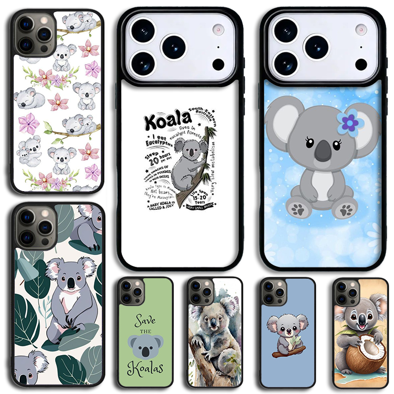 Phone Cases Australia - Niedliche Australische Koala-Kunst Handyhülle für iPhone