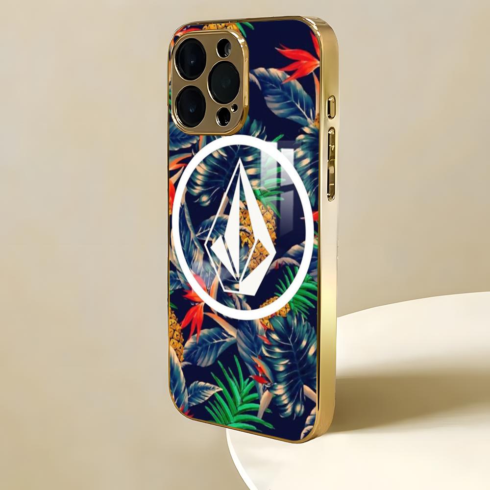 Phone Cases Louis Vuitton - Luxuriöse V-VOLCOMES Sport-Style Handyhülle für iPhone
