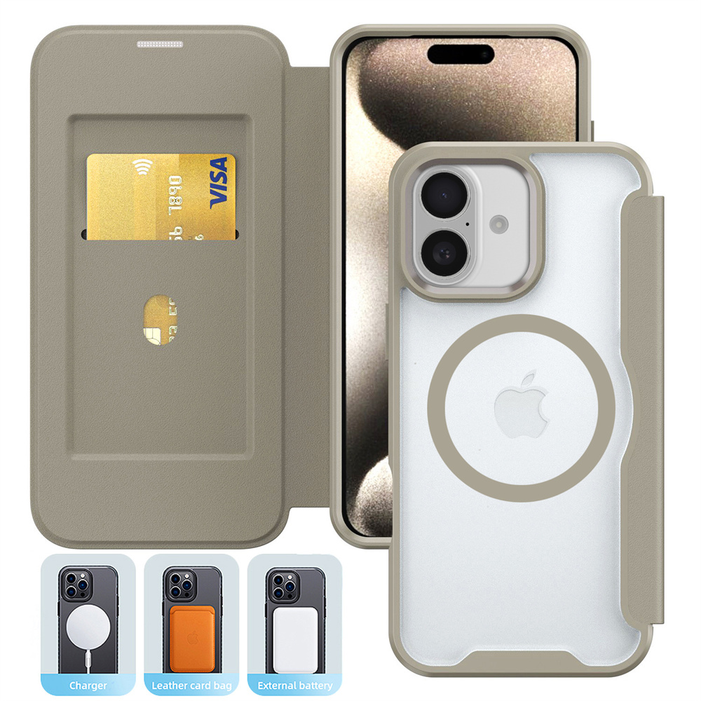 Phone Cases Classy - Luxus Flip Slot Karte Brieftasche Magnetische