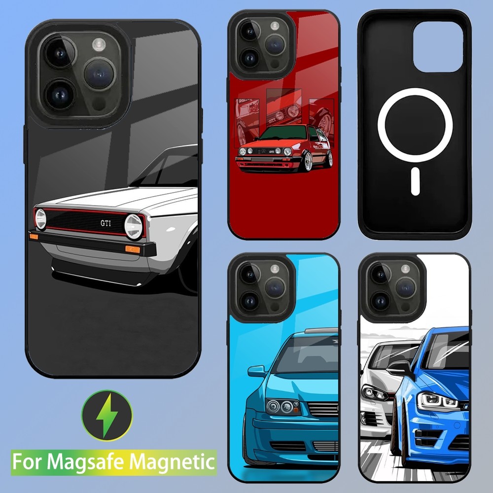 Phone Cases Louis Vuitton - Coole V-VolkswagenES-Golf-Autotelefonhülle für iPhone 15,14,13,12,11, Plus,