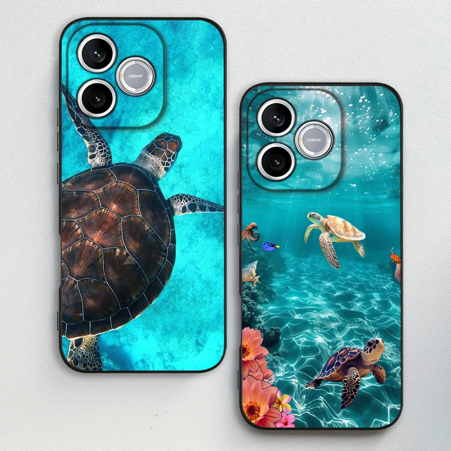 Phone Cases Honor - Unterwasser-Schildkröten-Kunst-Hülle für Honor 200 600 70