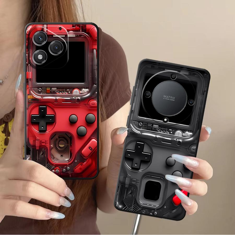 Phone Cases Honor - Retro-Spielkonsolen-Hülle für Honor X7 70 X5b