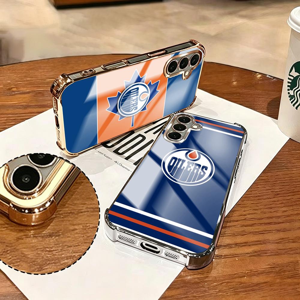 Phone Cases Edmonton - E-Edmonton O-Oilers Handyhülle für Samsung S26