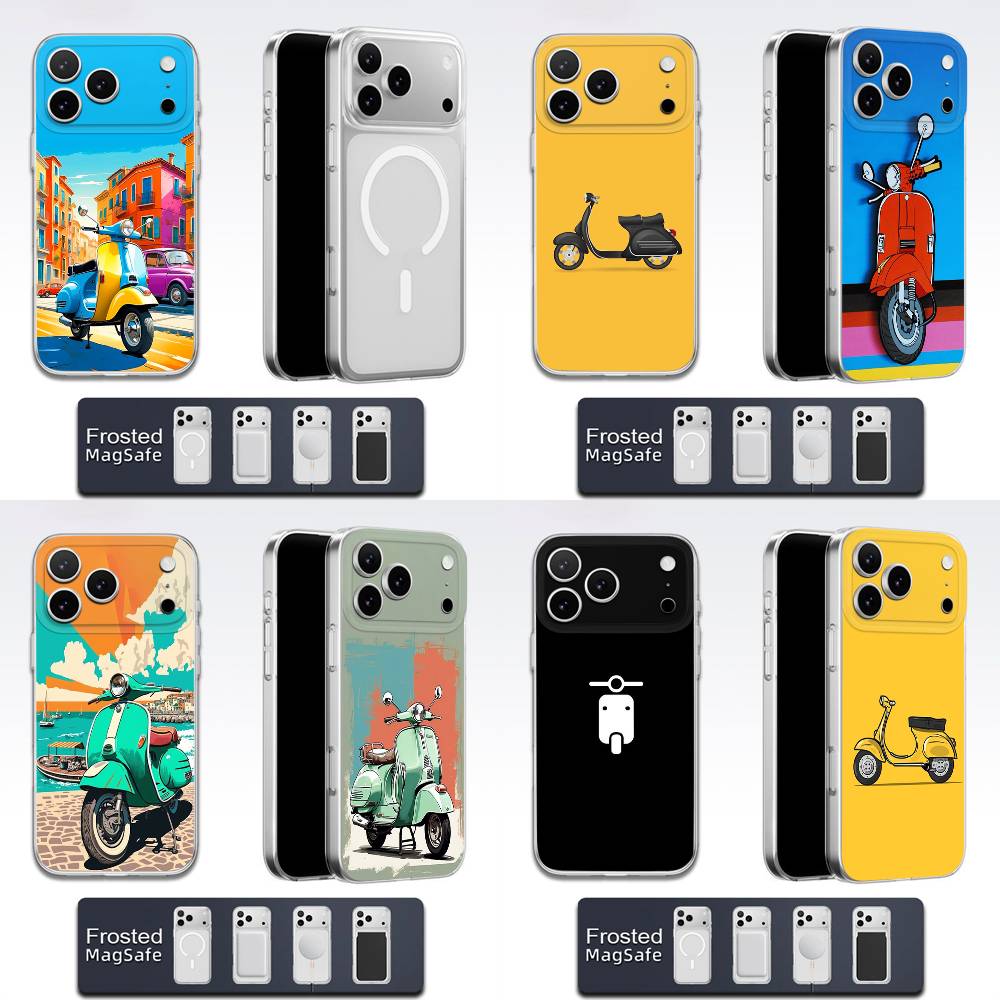 Phone Cases Louis Vuitton - Moto Bike V-Vespa Handyhülle für iPhone