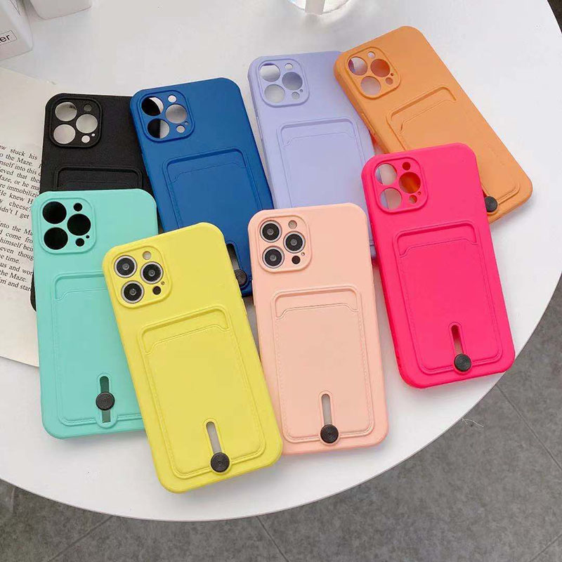 Phone Cases Classy - Luxuriöse weiche Kartenhülle Handyhülle für iPhone