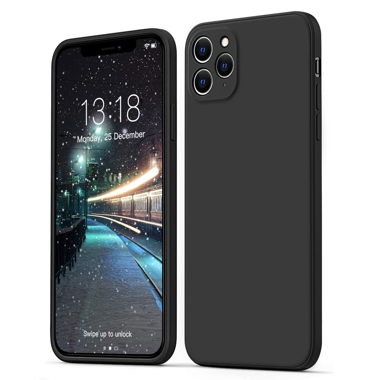 Phone Cases Classy - Luxuriöse, ultradünne, matte Silikon-Softhülle für iPhone