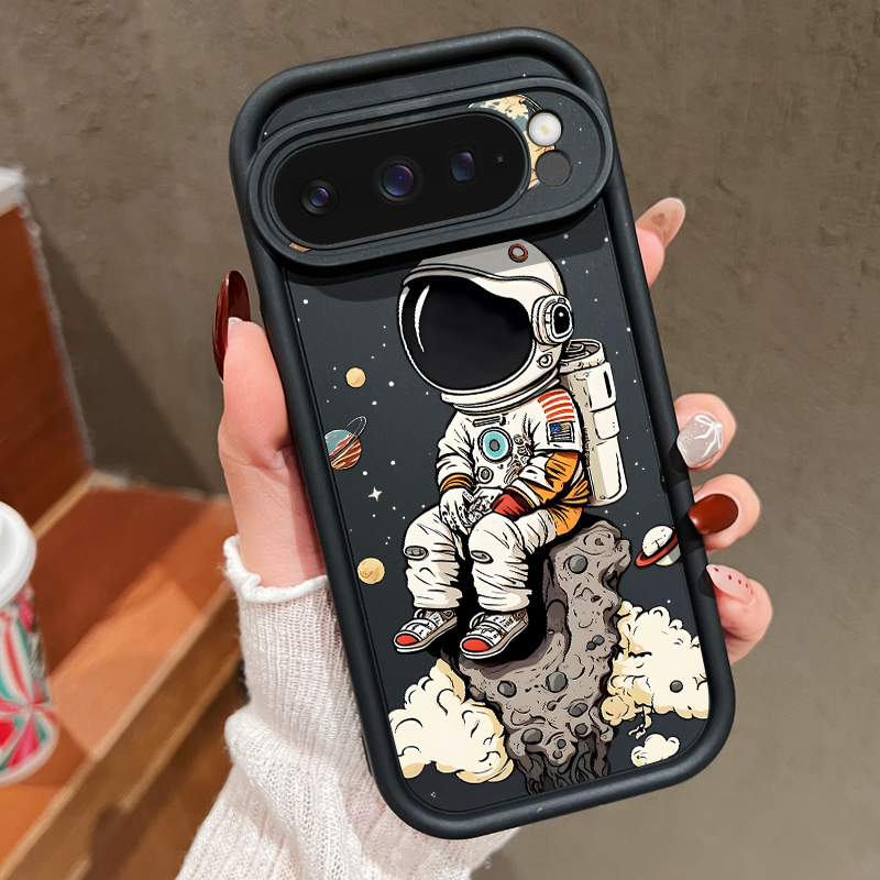 Phone Cases Pixel 10 Pro - Cartoon-Astronauten-Print TPU-Handyhülle für Google Pixel 10