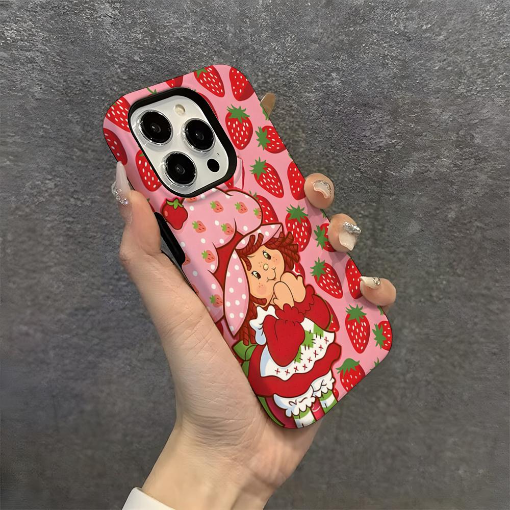 Phone Cases Louis Vuitton - V-Vintage-D-Strawberry Shortcake Handyhülle Hard PC für