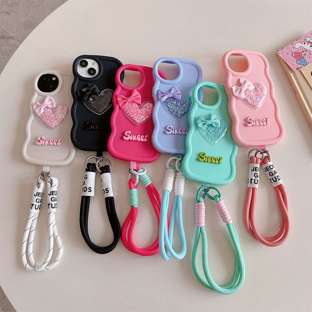 Phone Cases Nyc - Liebe Herz Bogen Wellenförmige Weiche Telefon
