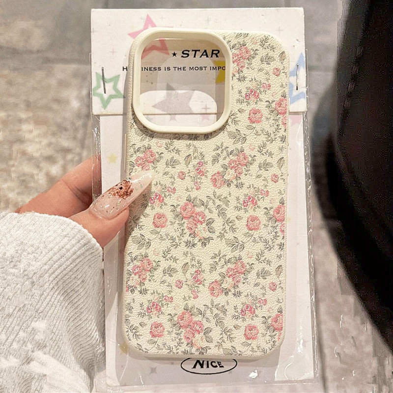 Phone Cases Cool Girl - Entzückende Mädchen-Blumen-weiße klassische weiche Handyhülle für
