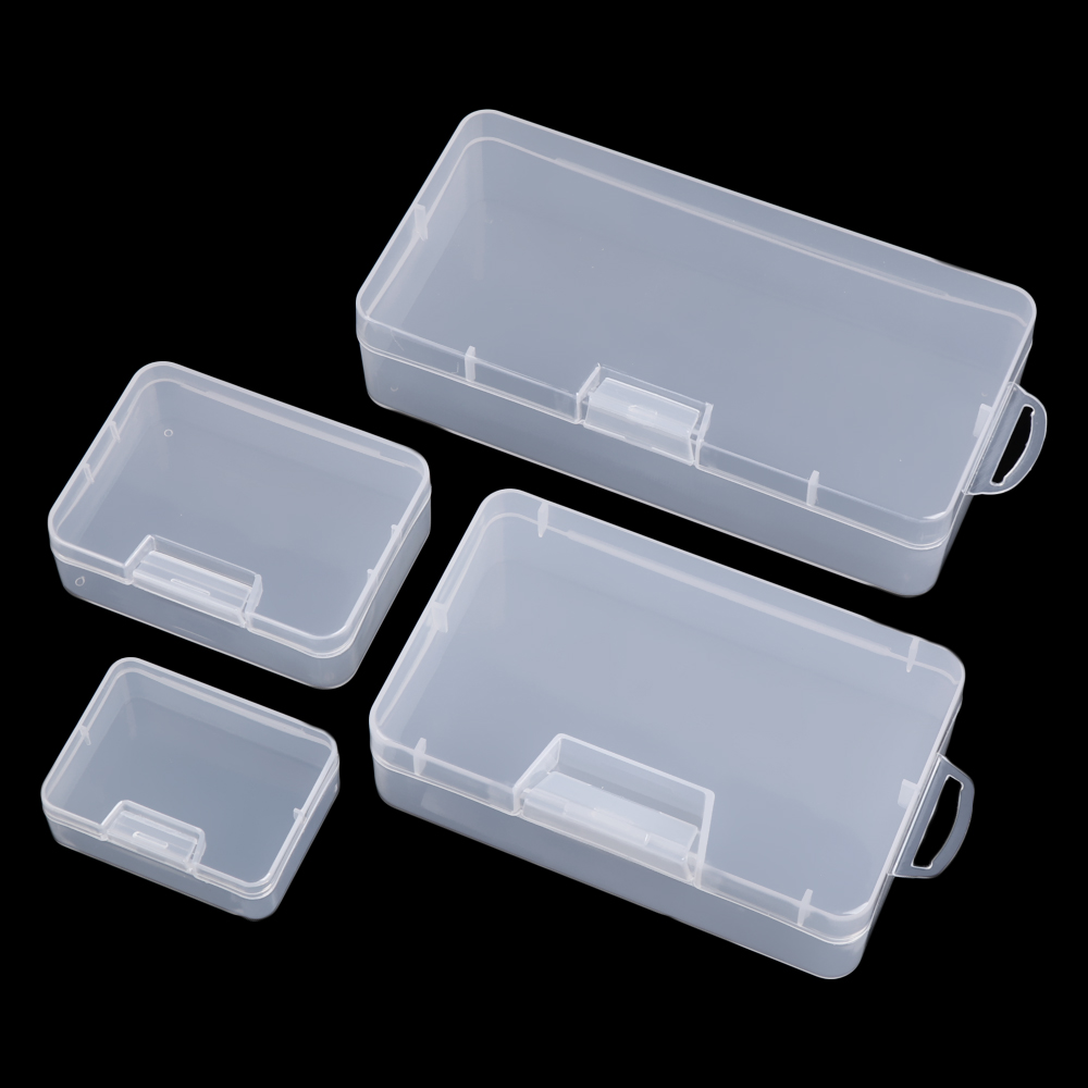 Phone Cases Eco Friendly - Kunststoff box transparente Schmuck Veranstalter Probe