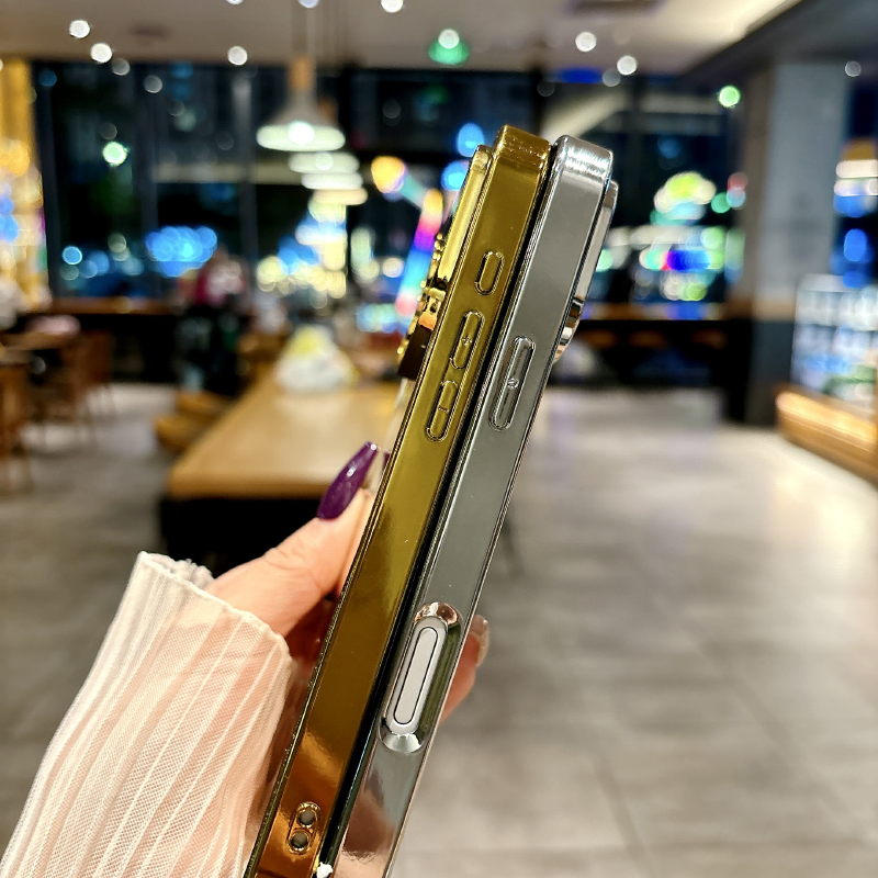 Luxuriöse einfarbige, stoßfest – Phone Cases Classy Bewertung und Preis