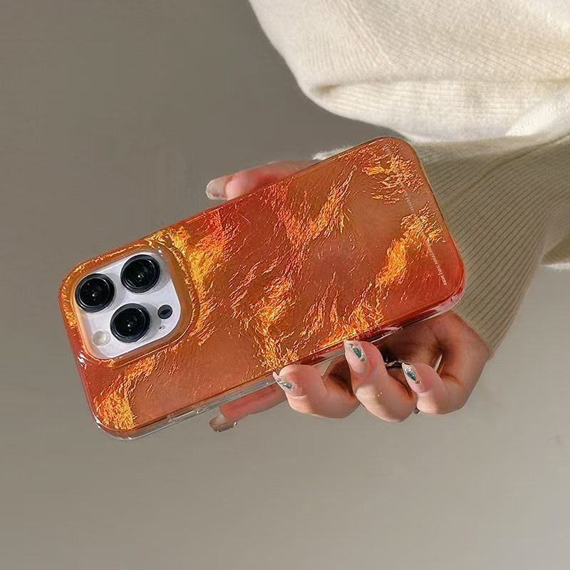 INS Orange Farbverlauf Vortex  – Phone Cases Orange Bewertung und Preis