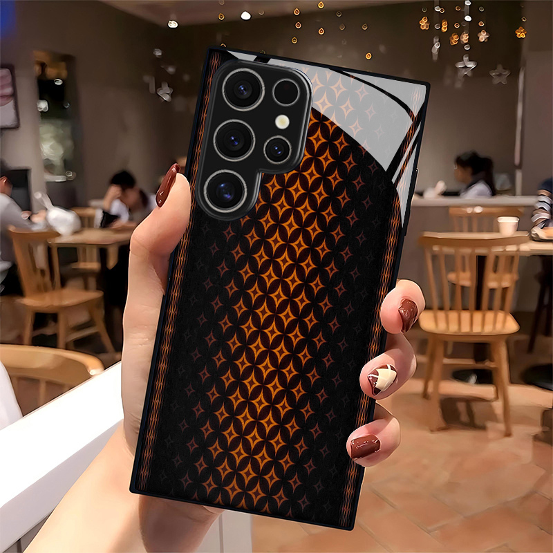 Orangefarbene geometrische 2D- – Phone Cases Orange Bewertung und Preis