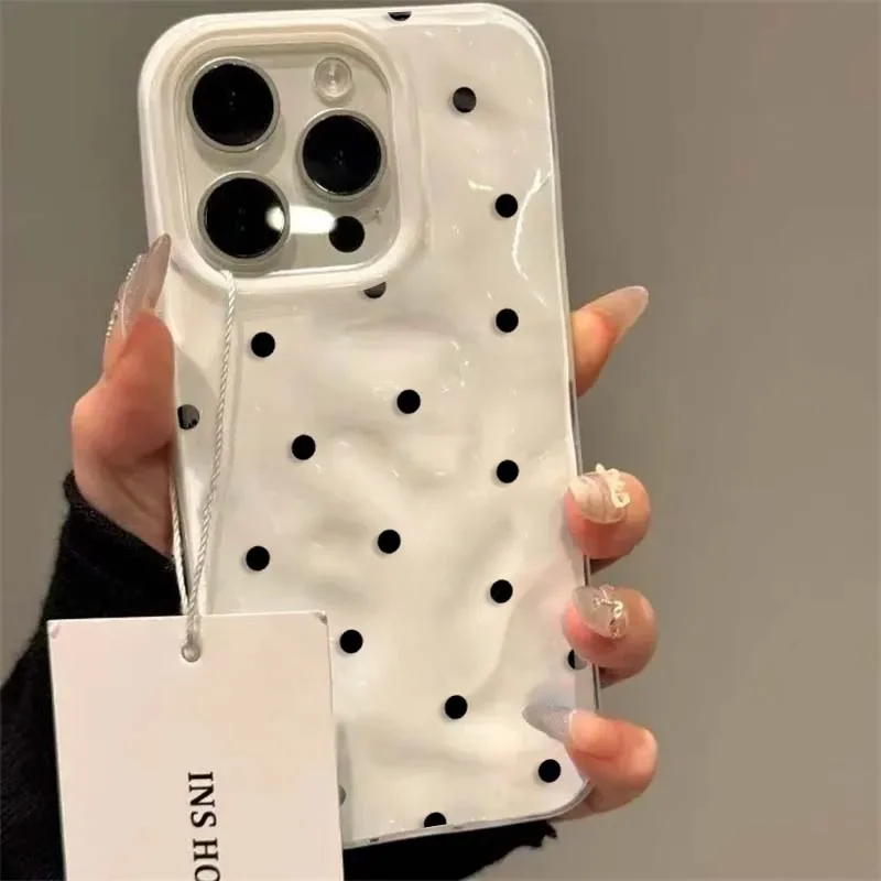 Einfache einfarbige Polka Dot  – Phone Cases Australia Bewertung und Preis