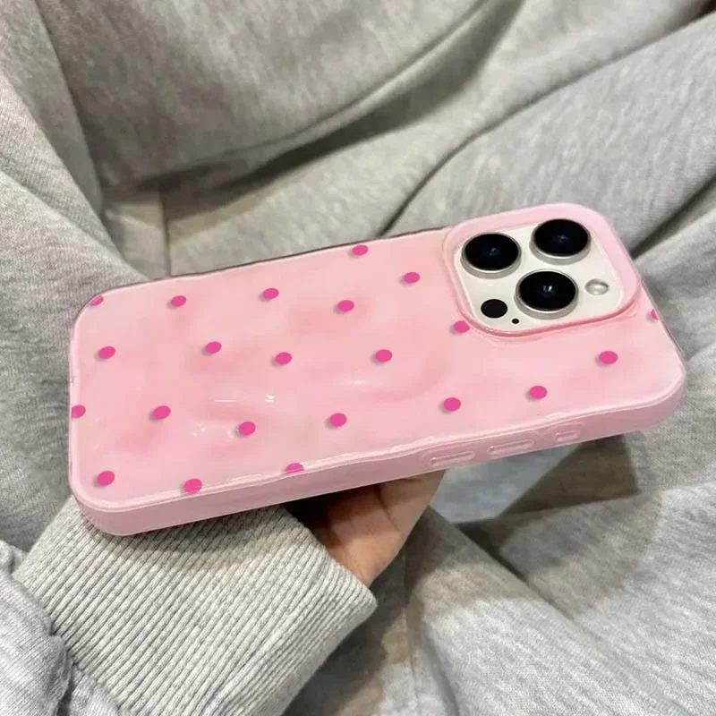 Einfache einfarbige Polka Dot  – Phone Cases Australia Bewertung und Preis