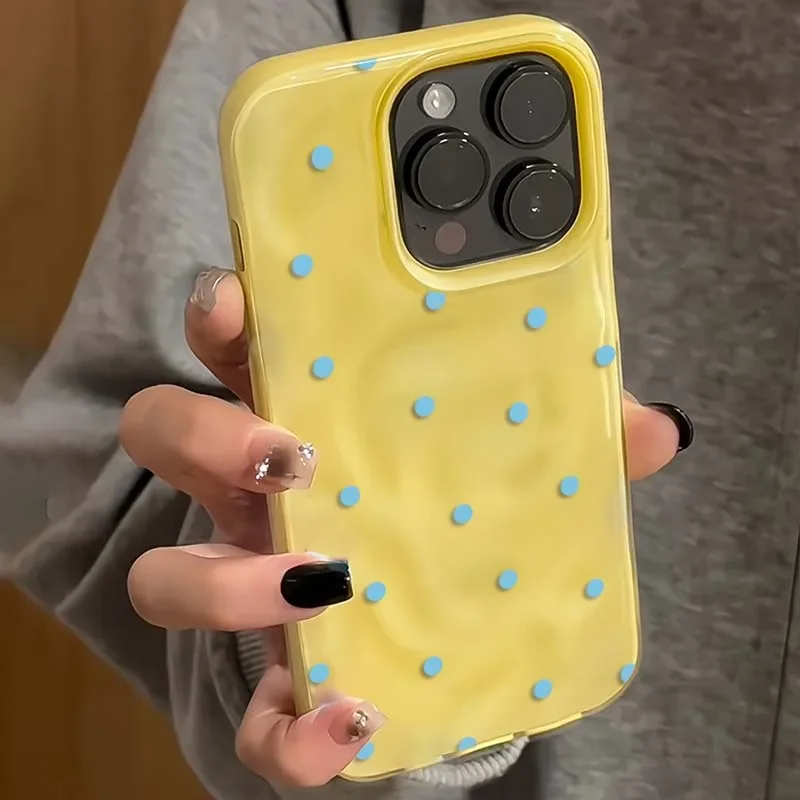 Einfache einfarbige Polka Dot  – Phone Cases Australia Bewertung und Preis