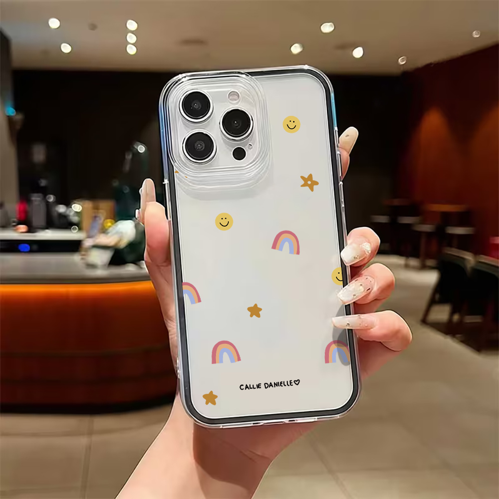 Niedliche Regenbogen-Transpare – Phone Cases Cute Iphone 13 Bewertung und Preis