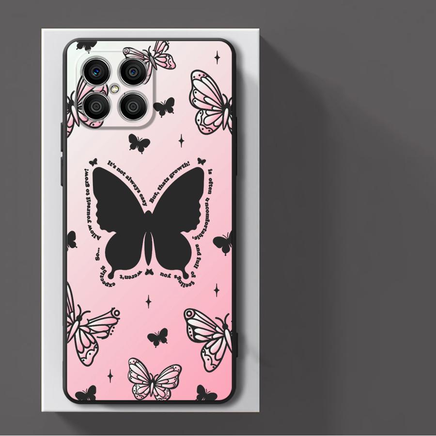Rosa Schmetterling Soft Cover  – Phone Cases Honor Bewertung und Preis