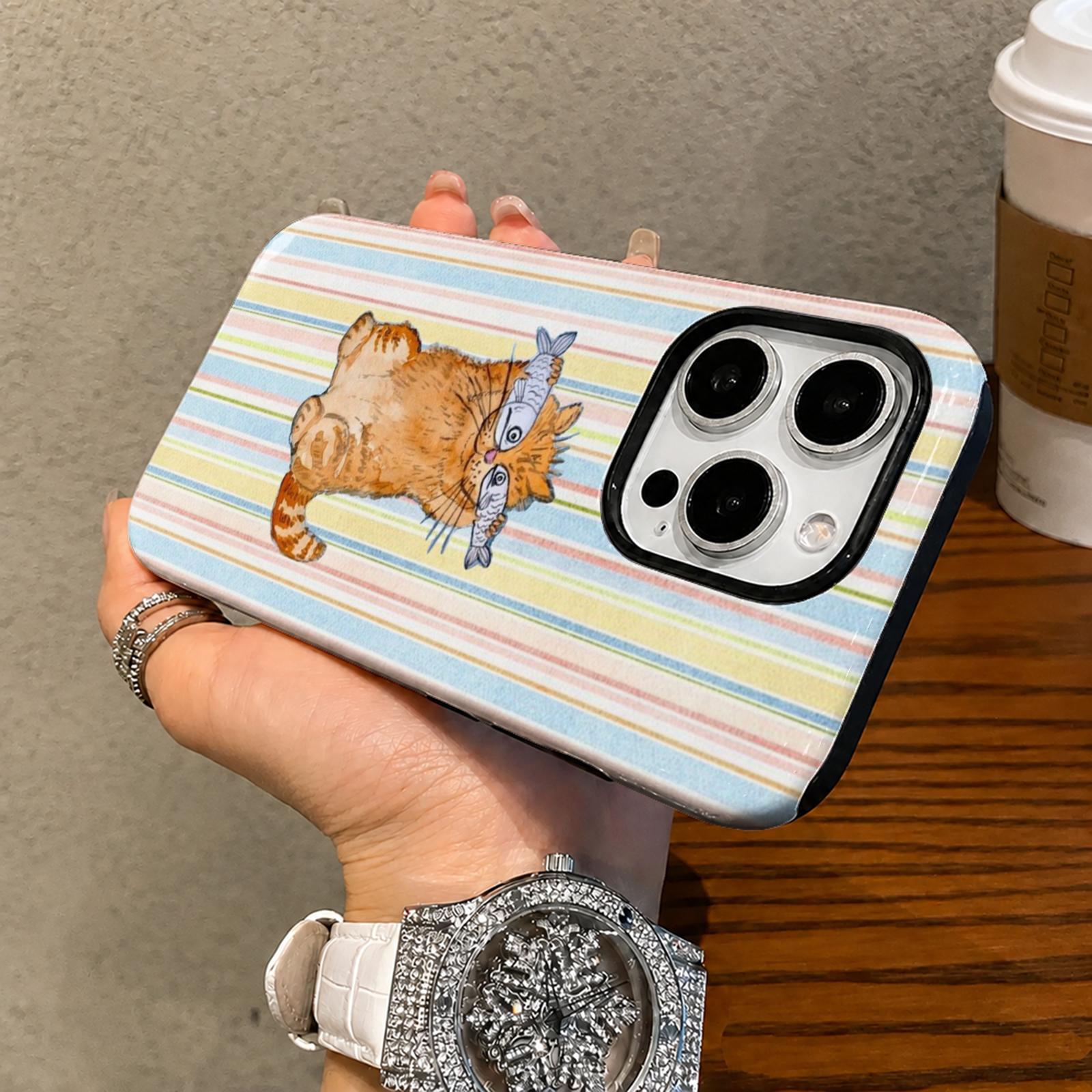 Niedliche Gestreifte Handyhüll – Phone Cases Cute Iphone 13 Bewertung und Preis