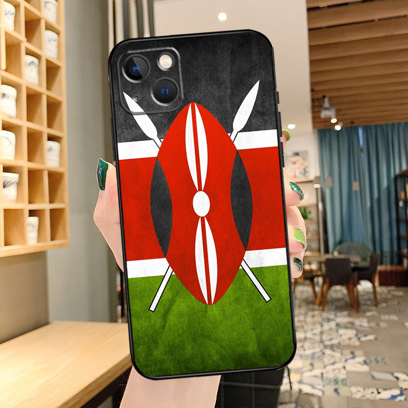 Kenia-Flagge Handyhülle für iP – Phone Cases Kenya Bewertung und Preis