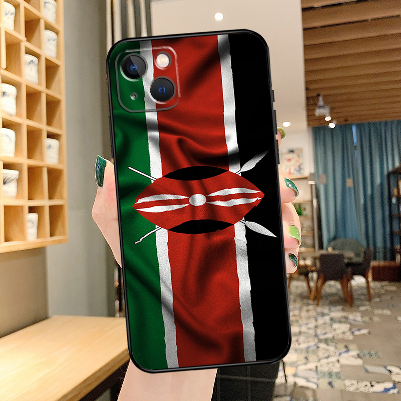 Kenia-Flagge Handyhülle für iP – Phone Cases Kenya Bewertung und Preis