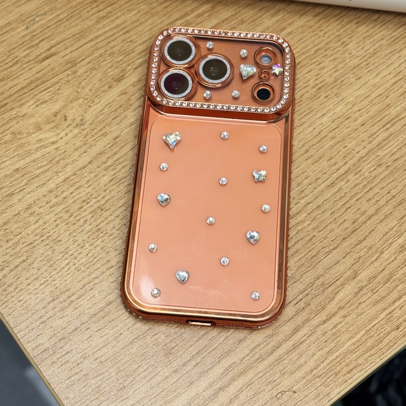 Handgefertigte, mit Juwelen be – Phone Cases Orange Bewertung und Preis