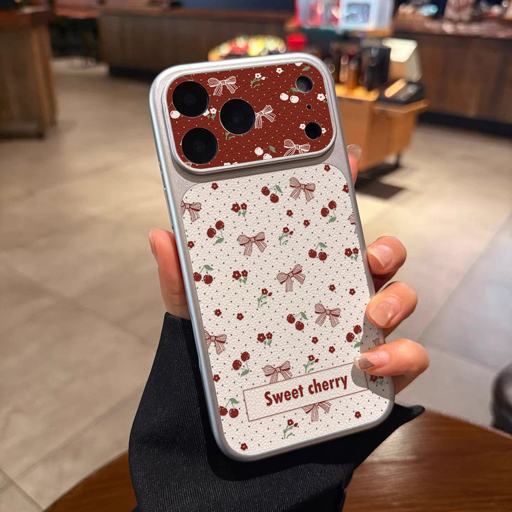 Süße Kirschblüten-Leder-Handyh – Phone Cases Cute Iphone 13 Bewertung und Preis