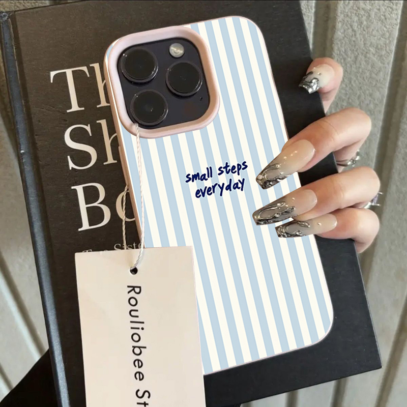 Einfache Blaue Englisch-Blau-W – Phone Cases Australia Bewertung und Preis