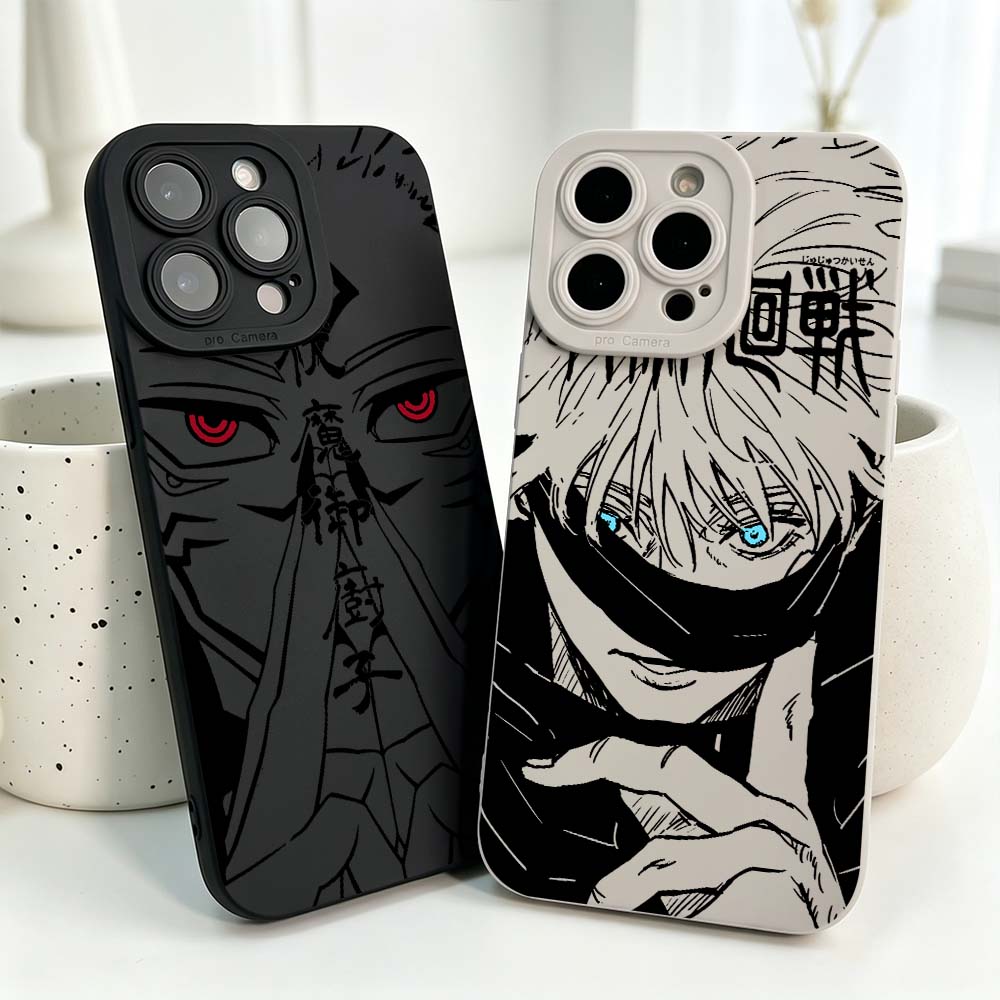 Anime Jujutsu Kaisen Coole Sil – Phone Cases For Iphone 11 Bewertung und Preis