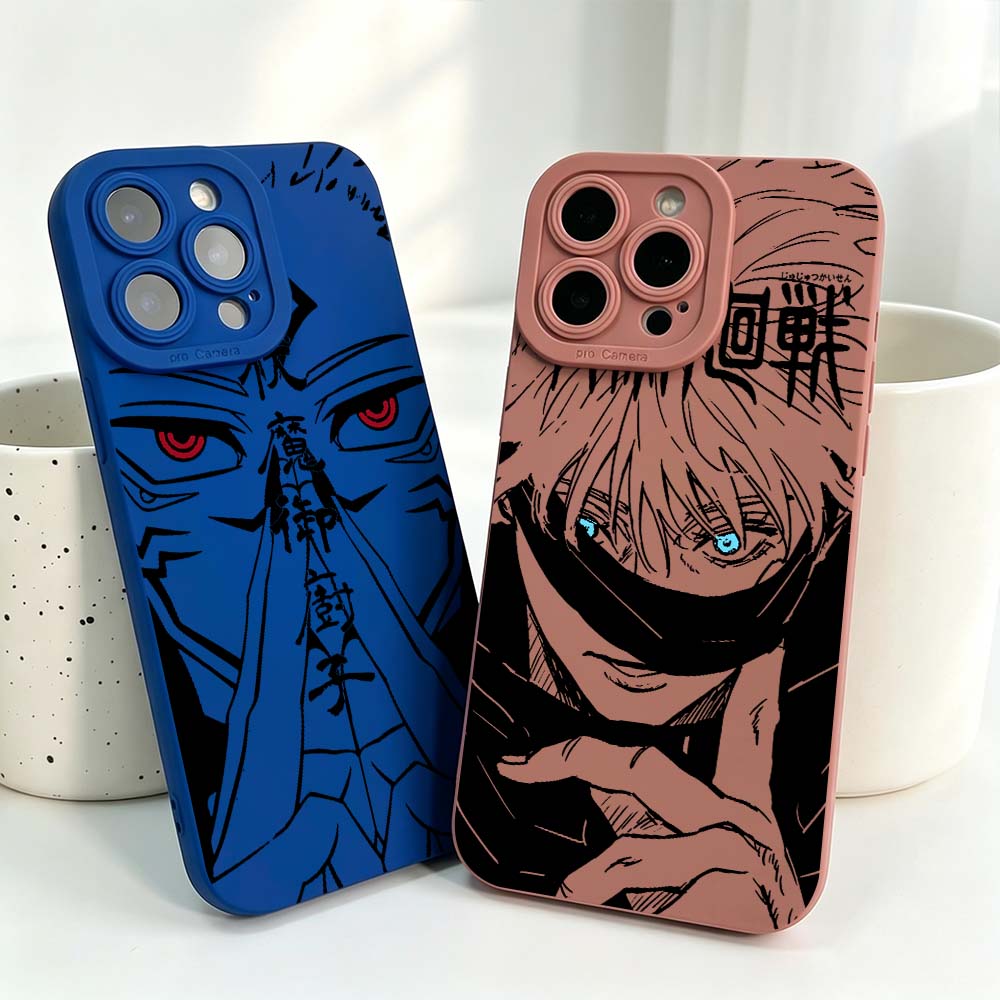 Anime Jujutsu Kaisen Coole Sil – Phone Cases For Iphone 11 Bewertung und Preis