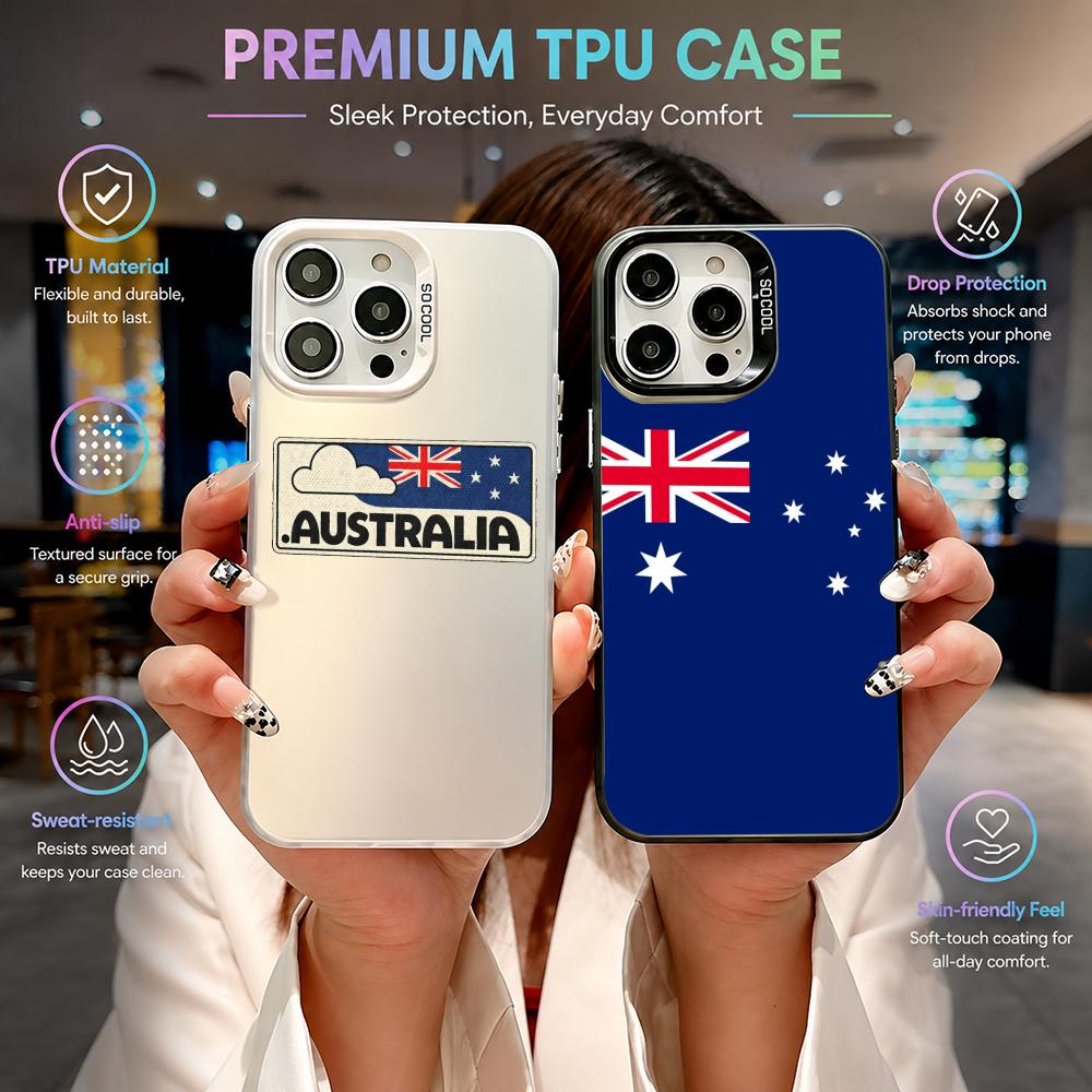 Sportliche Australien-Flagge F – Phone Cases Australia Bewertung und Preis