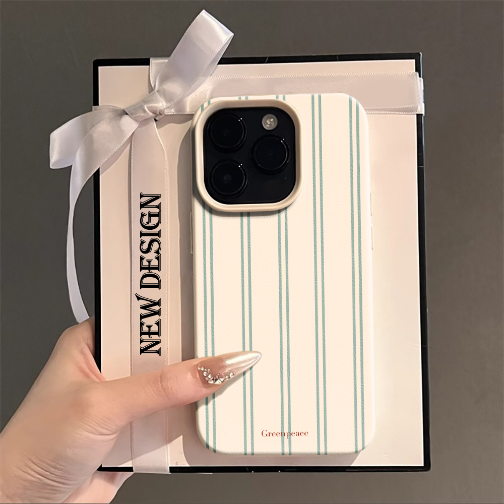 Grüner Streifendruck Sommer-Ha – Phone Cases Australia Bewertung und Preis