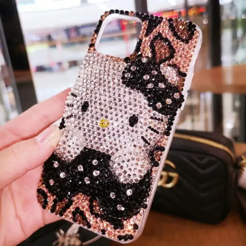 Y2K Hello Kitty iPhone Strass- – Phone Cases Cool Girl Bewertung und Preis
