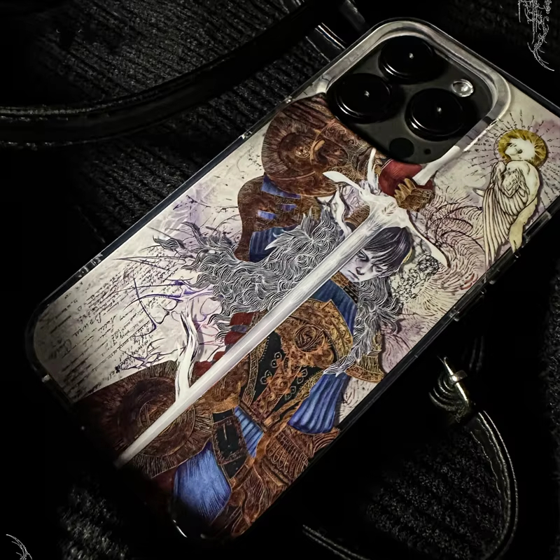 Retro Engel-Kreuz Europäischer – Phone Cases Japanese Bewertung und Preis