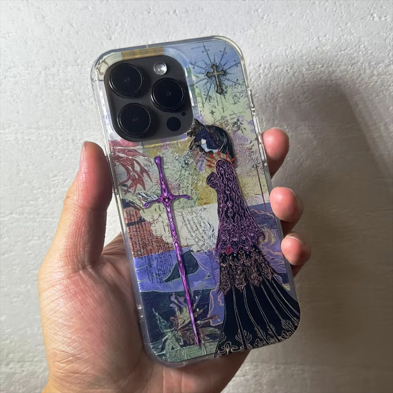 Retro Engel-Kreuz Europäischer – Phone Cases Japanese Bewertung und Preis