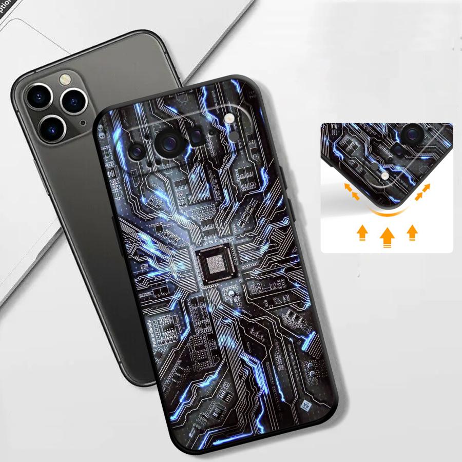Retro Leiterplatten-Design Han – Phone Cases Pixel 10 Pro Bewertung und Preis