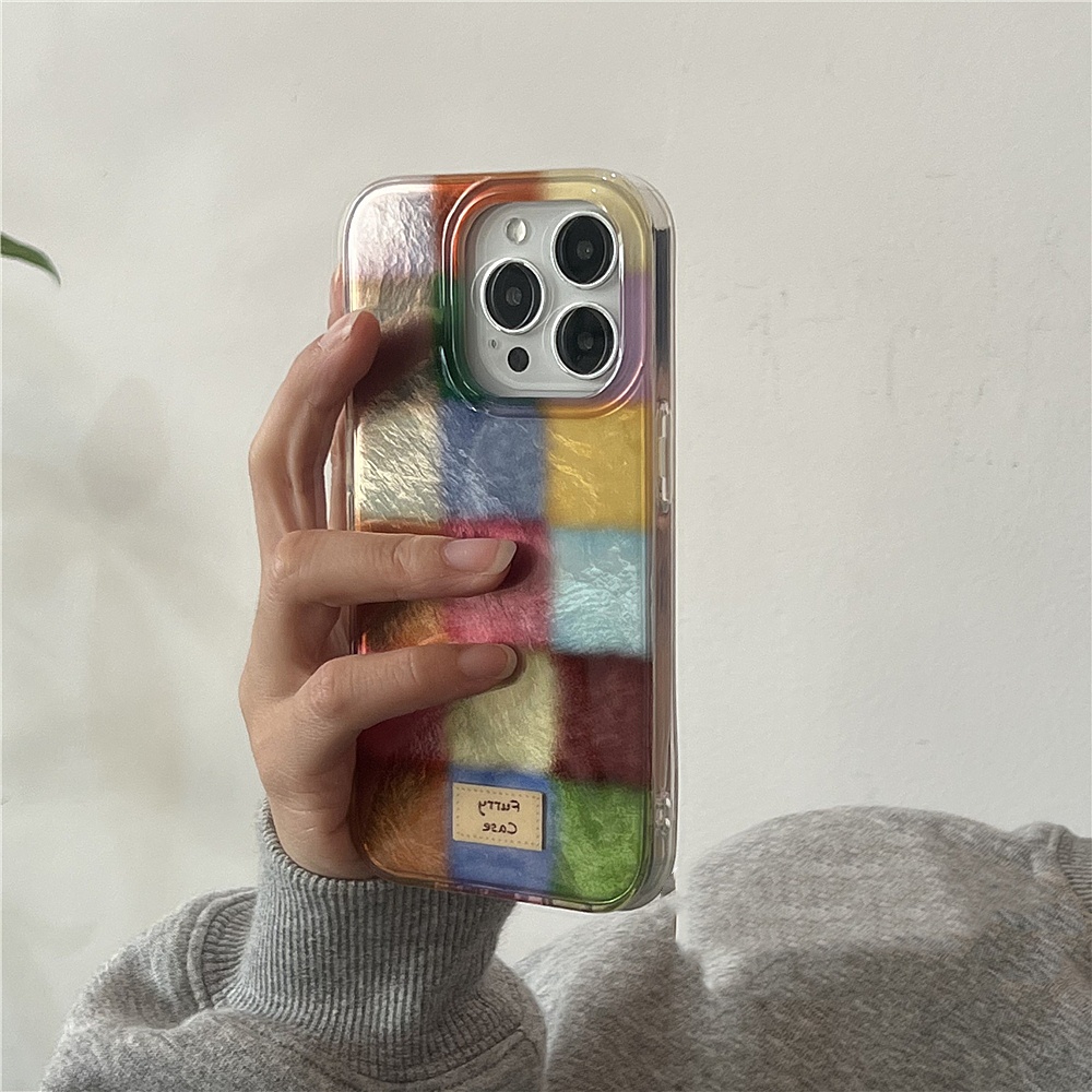 Niedliche Dopamin-Farbblock-Ma – Phone Cases Nyc Bewertung und Preis