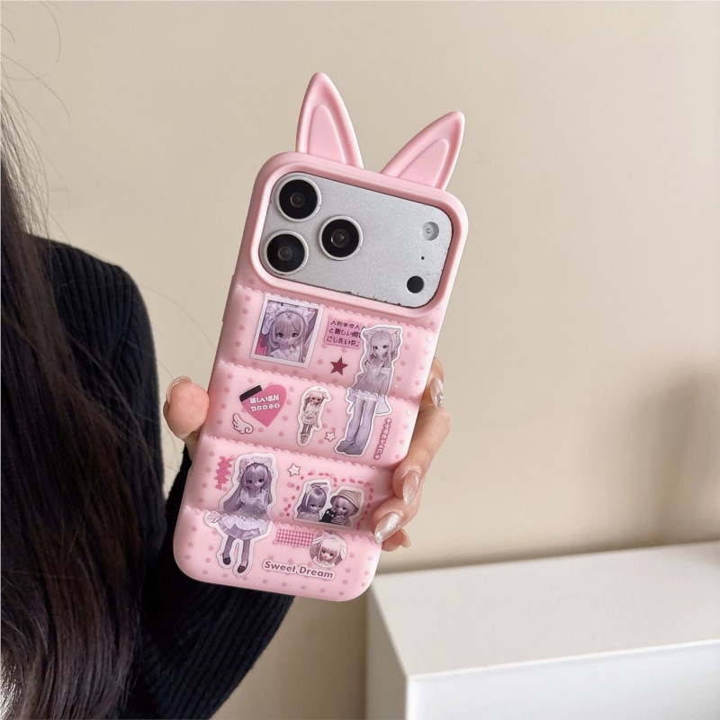 Japanische Y2K Süße Hasenohren – Phone Cases Japanese Bewertung und Preis